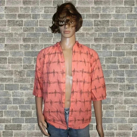 Vintage Jason Daniels Collard Button Down Shirt - Picture 6 of 9